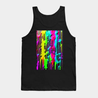 Dripping Paint Tank Top